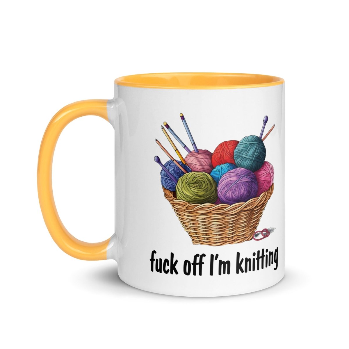Humor Knitting Inner Color Mug - Max & Co Tees