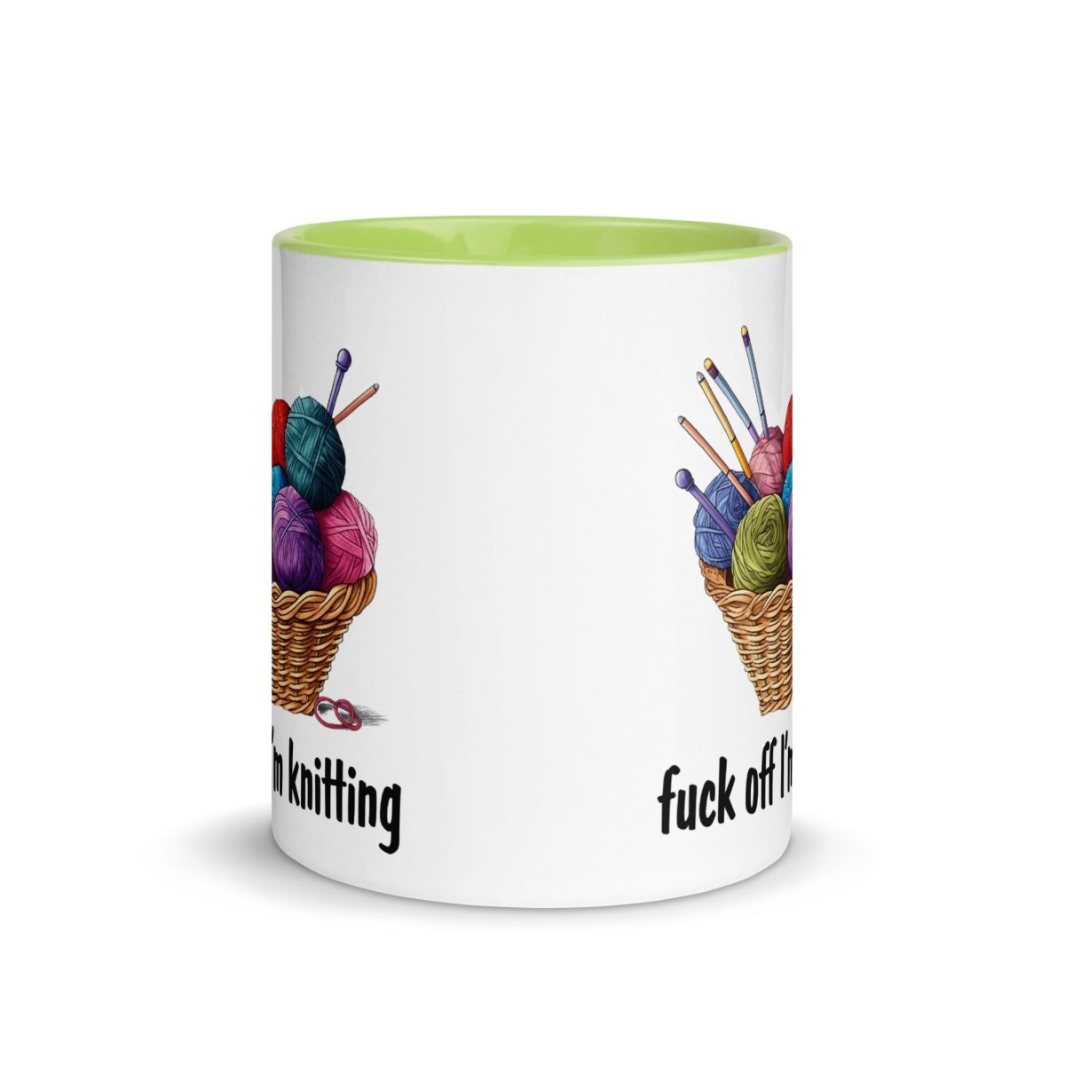 Humor Knitting Inner Color Mug - Max & Co Tees