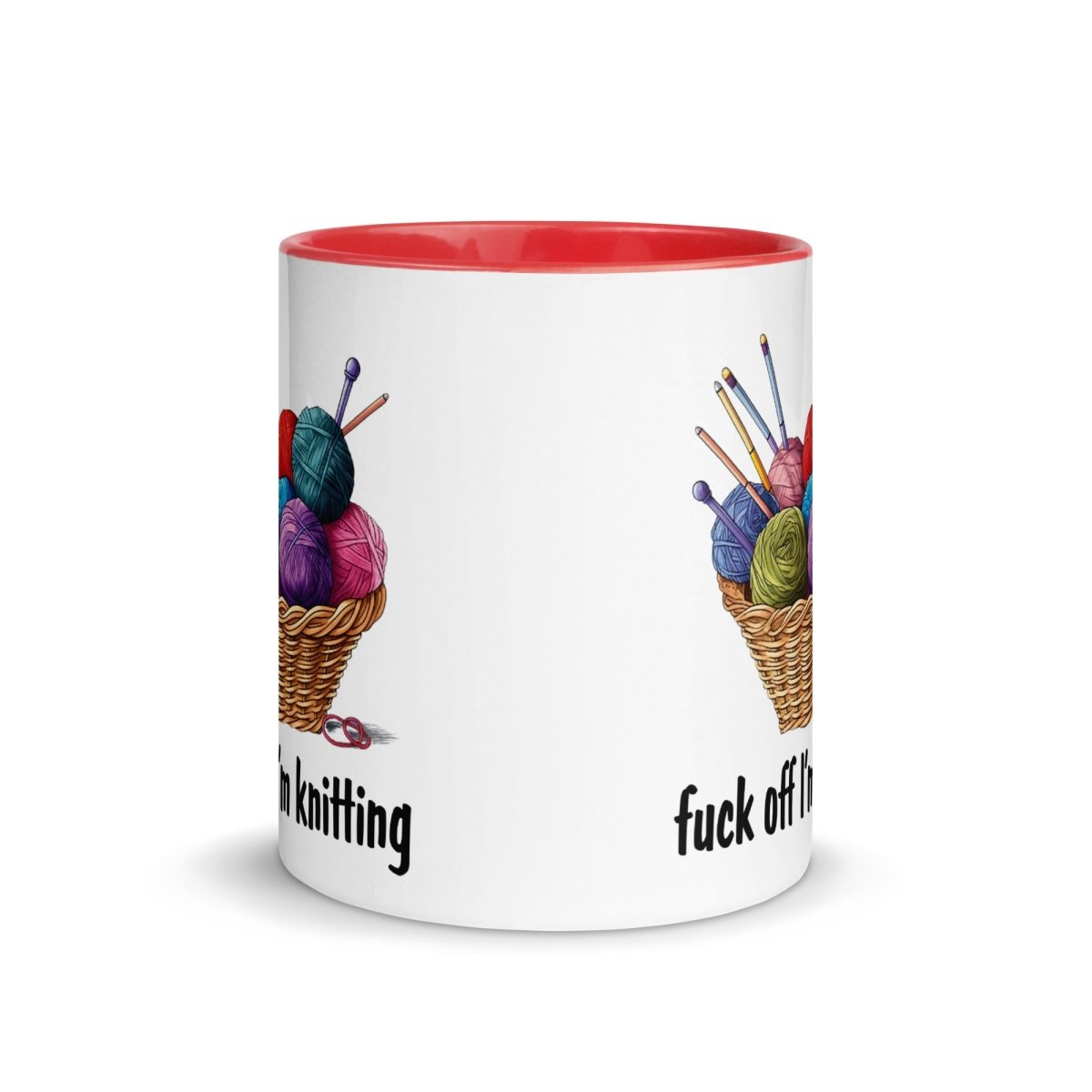 Humor Knitting Inner Color Mug - Max & Co Tees
