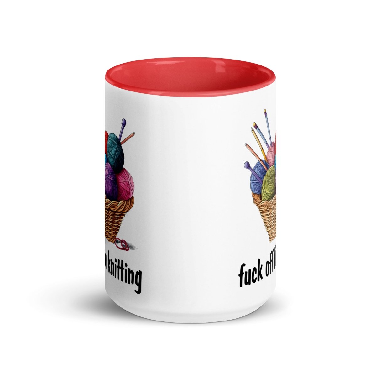 Humor Knitting Inner Color Mug - Max & Co Tees