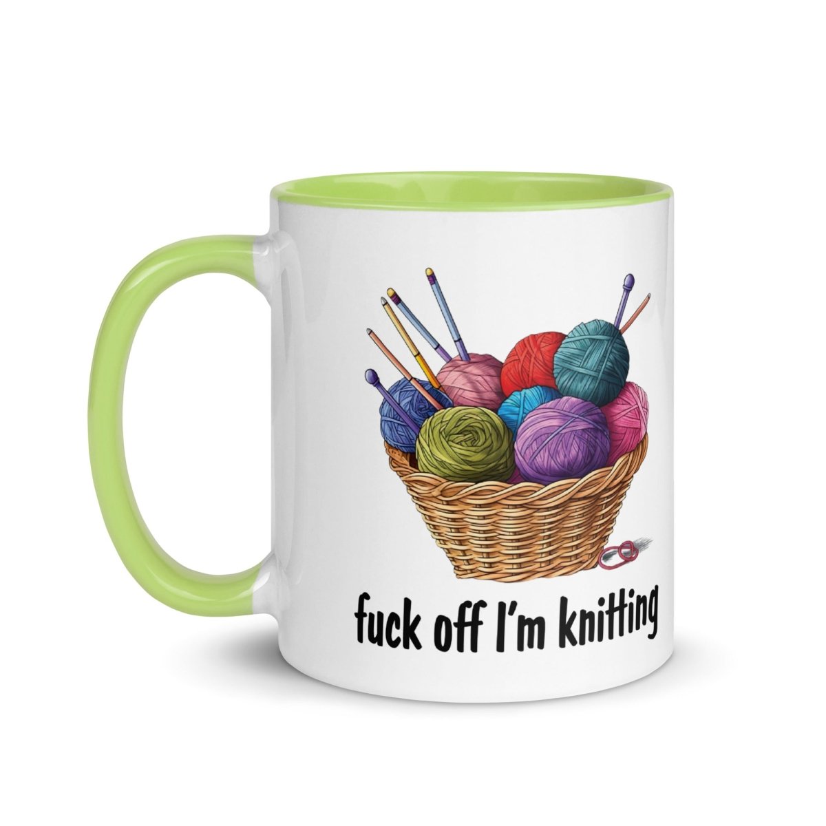 Humor Knitting Inner Color Mug - Max & Co Tees