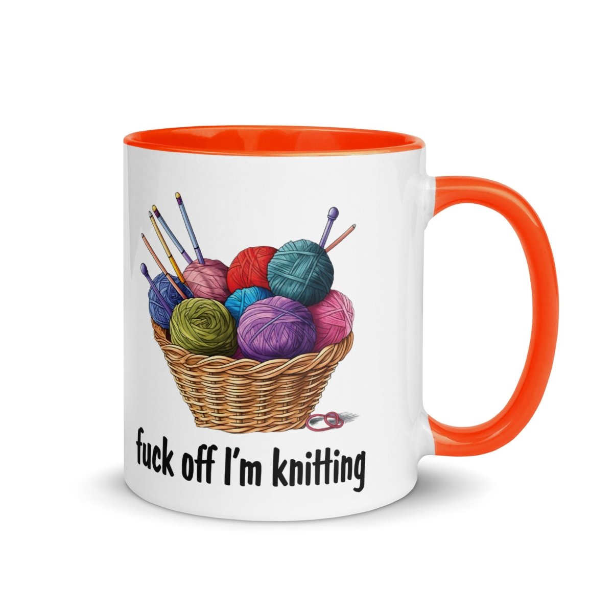 Humor Knitting Inner Color Mug - Max & Co Tees