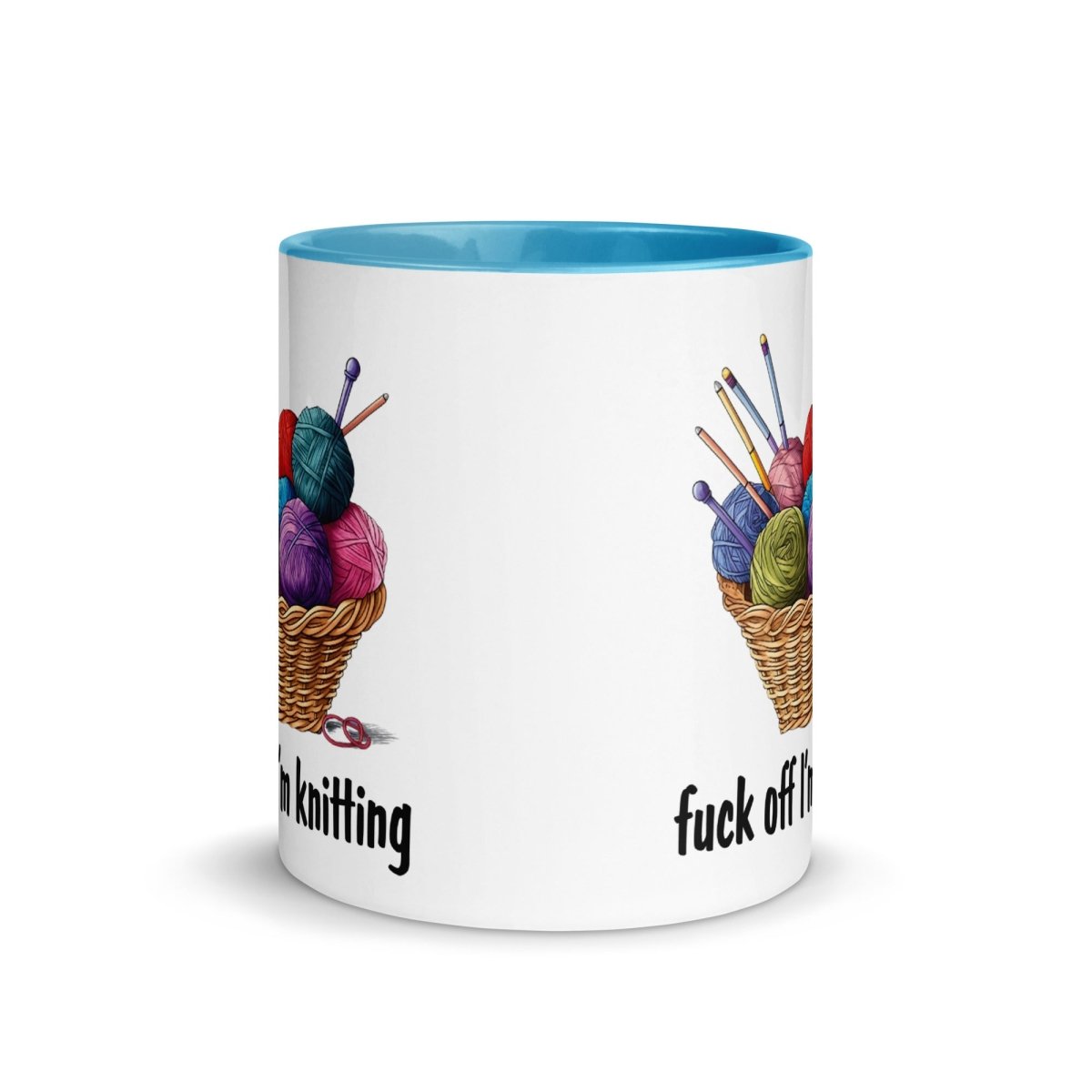 Humor Knitting Inner Color Mug - Max & Co Tees