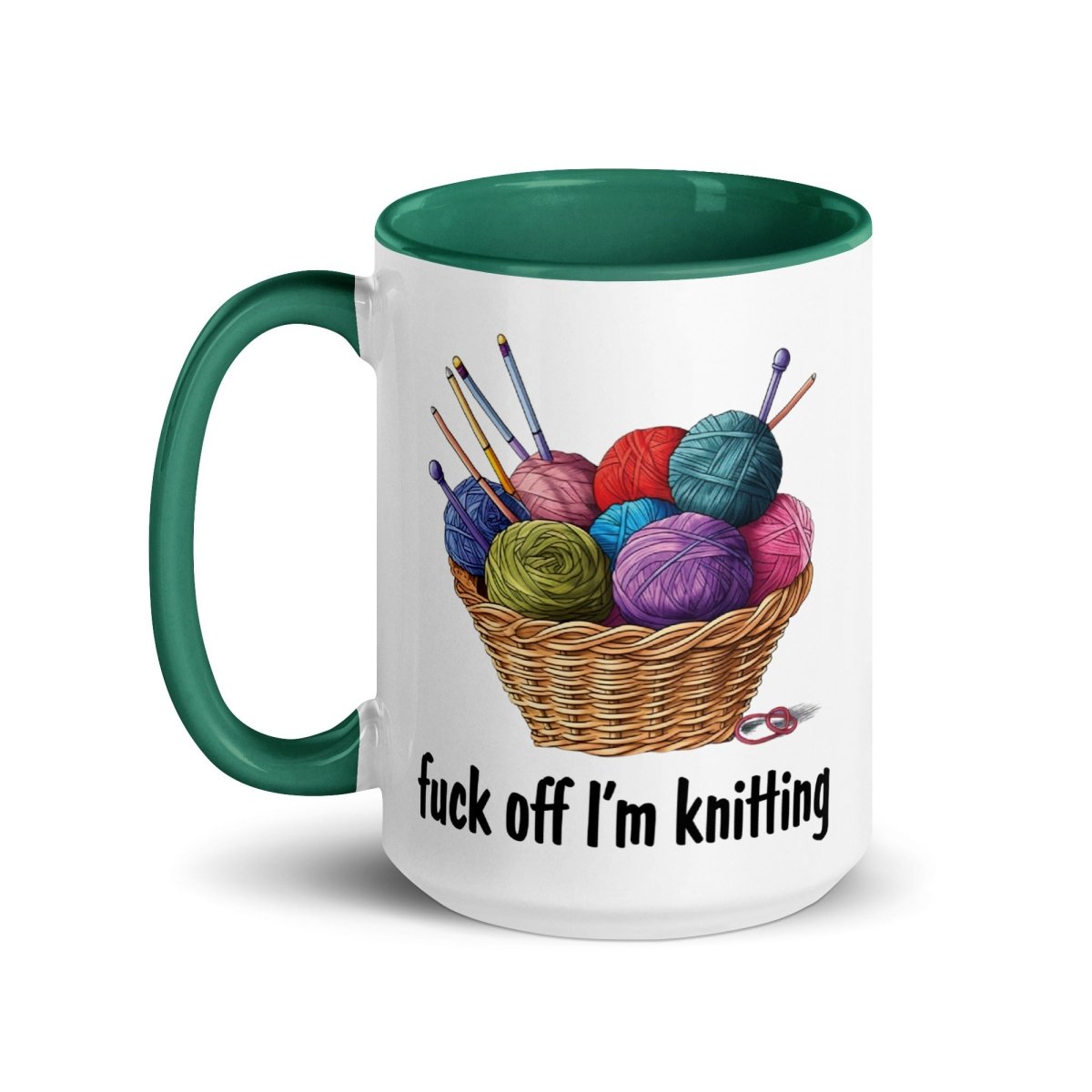 Humor Knitting Inner Color Mug - Max & Co Tees