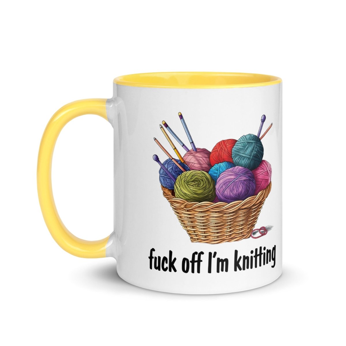 Humor Knitting Inner Color Mug - Max & Co Tees