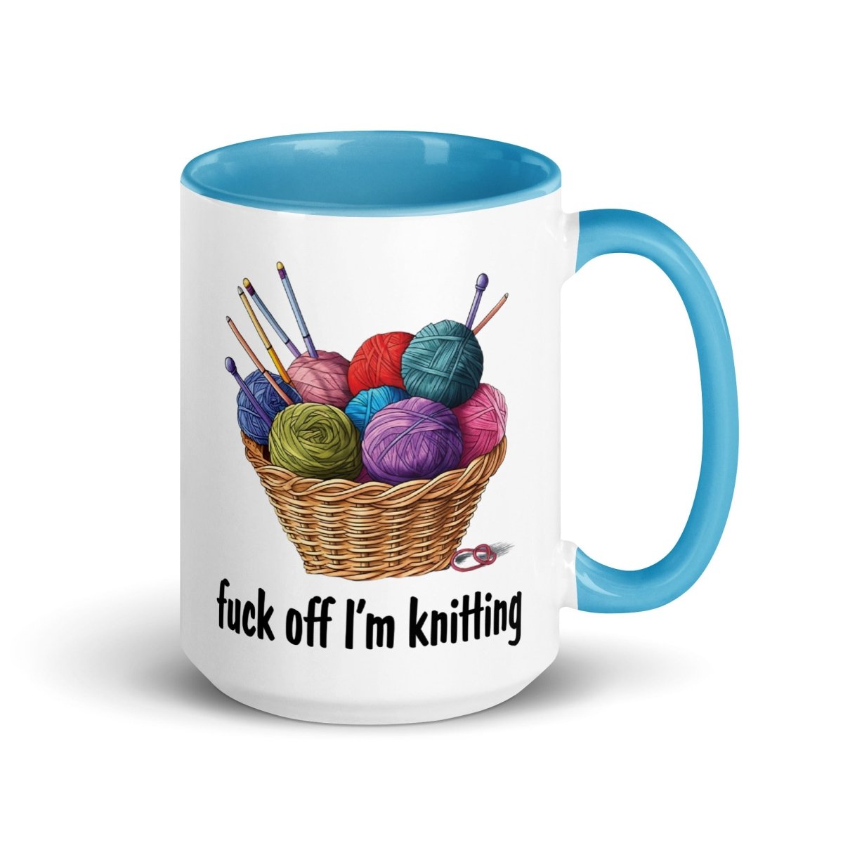 Humor Knitting Inner Color Mug - Max & Co Tees