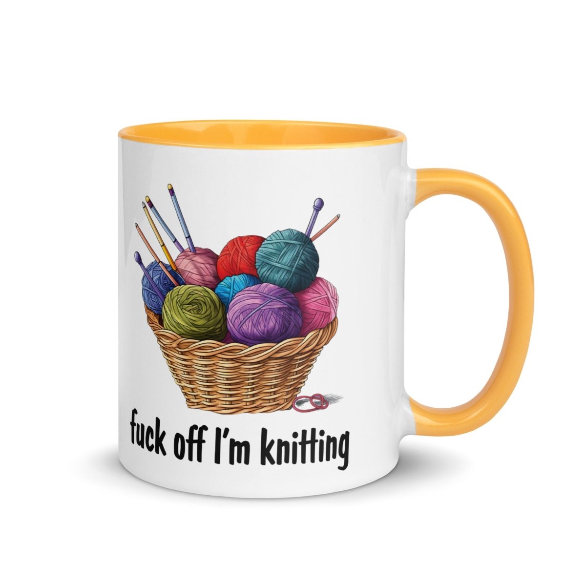 Humor Knitting Inner Color Mug - Max & Co Tees