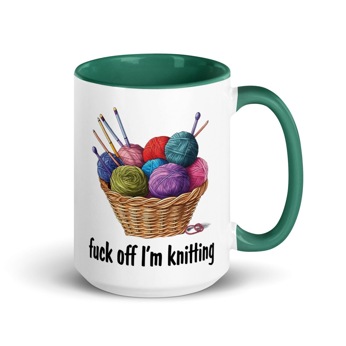Humor Knitting Inner Color Mug - Max & Co Tees