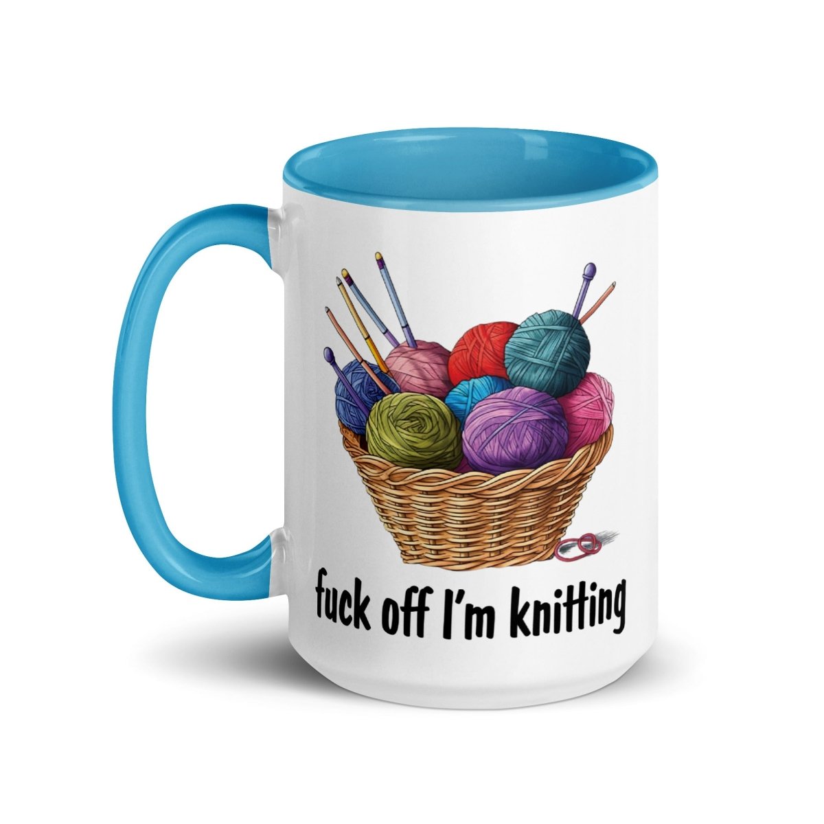 Humor Knitting Inner Color Mug - Max & Co Tees