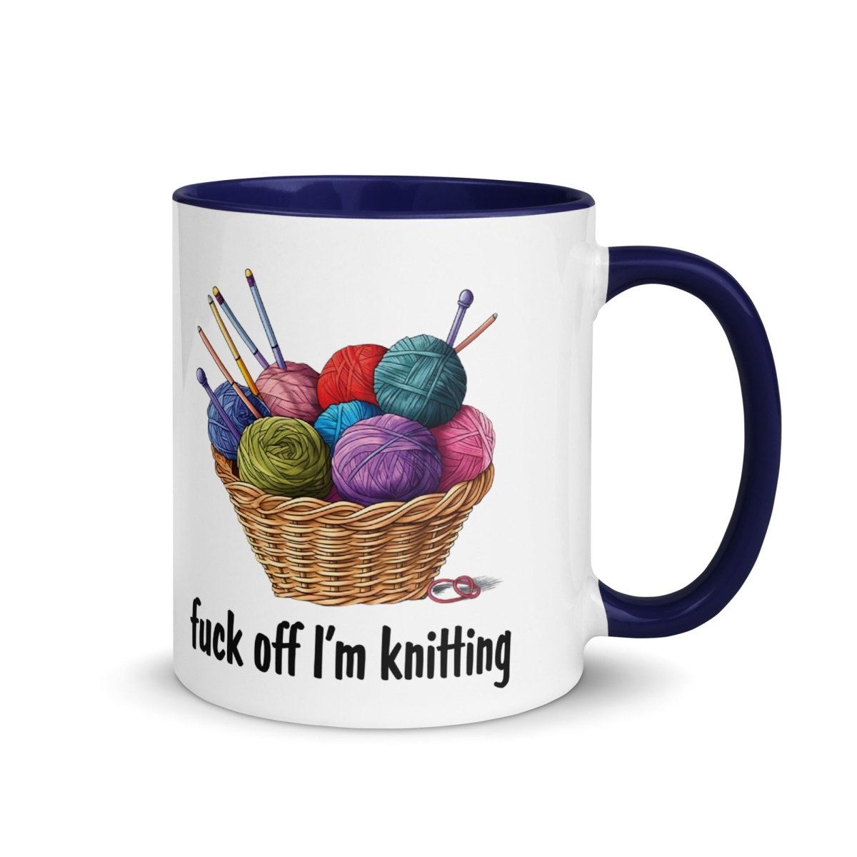 Humor Knitting Inner Color Mug - Max & Co Tees
