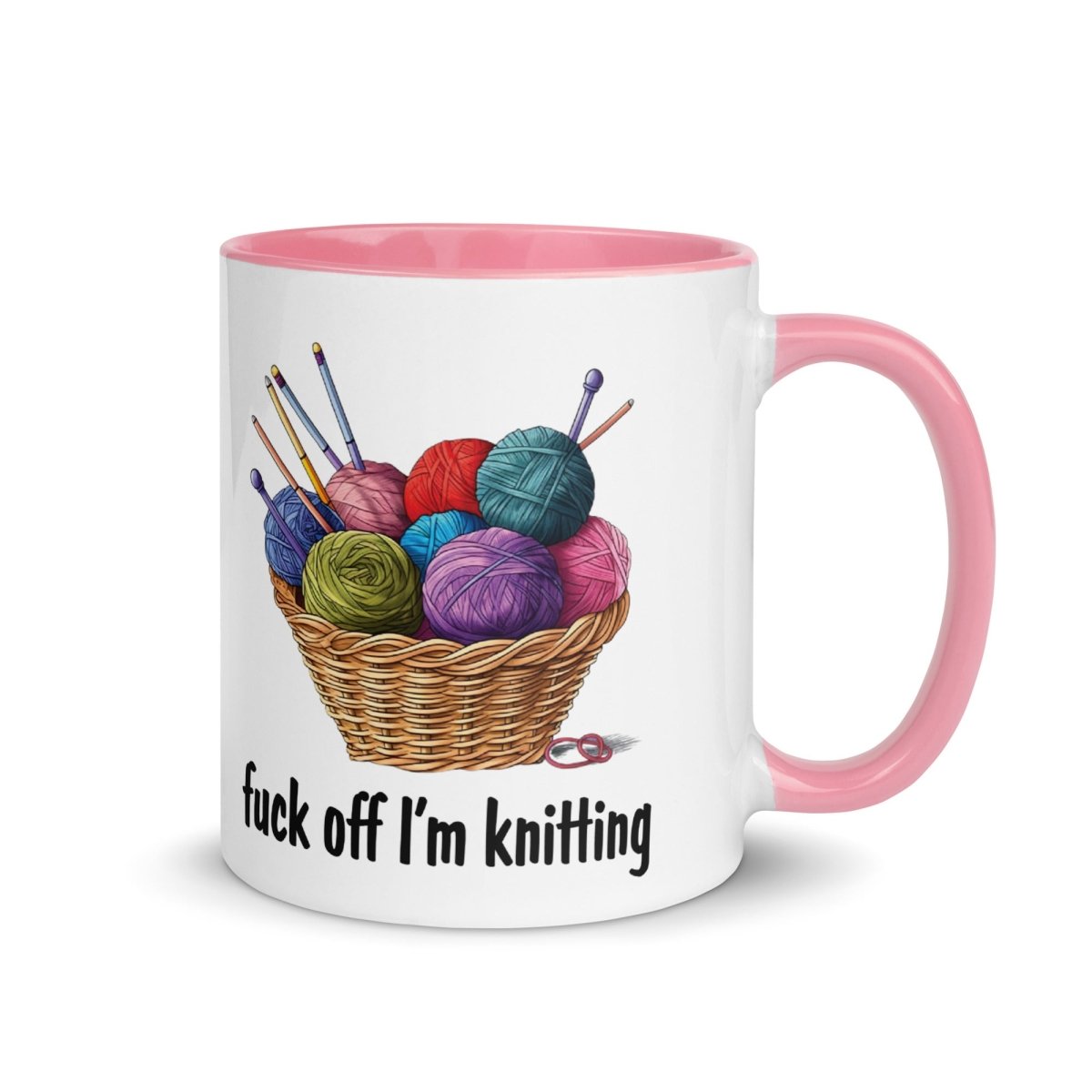 Humor Knitting Inner Color Mug - Max & Co Tees