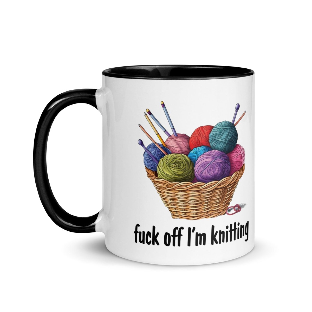 Humor Knitting Inner Color Mug - Max & Co Tees