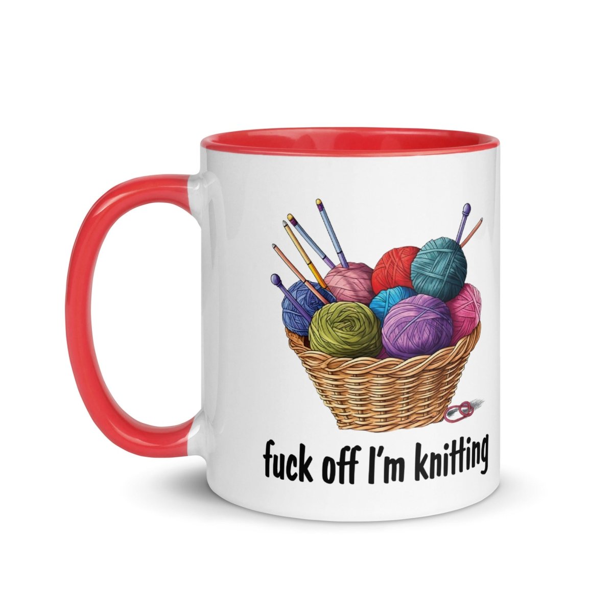 Humor Knitting Inner Color Mug - Max & Co Tees
