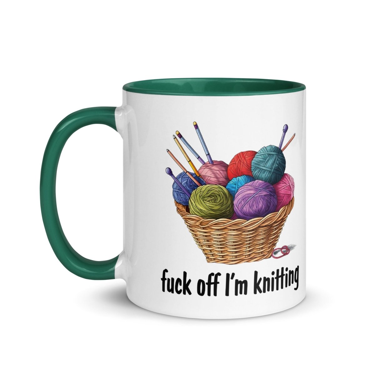 Humor Knitting Inner Color Mug - Max & Co Tees