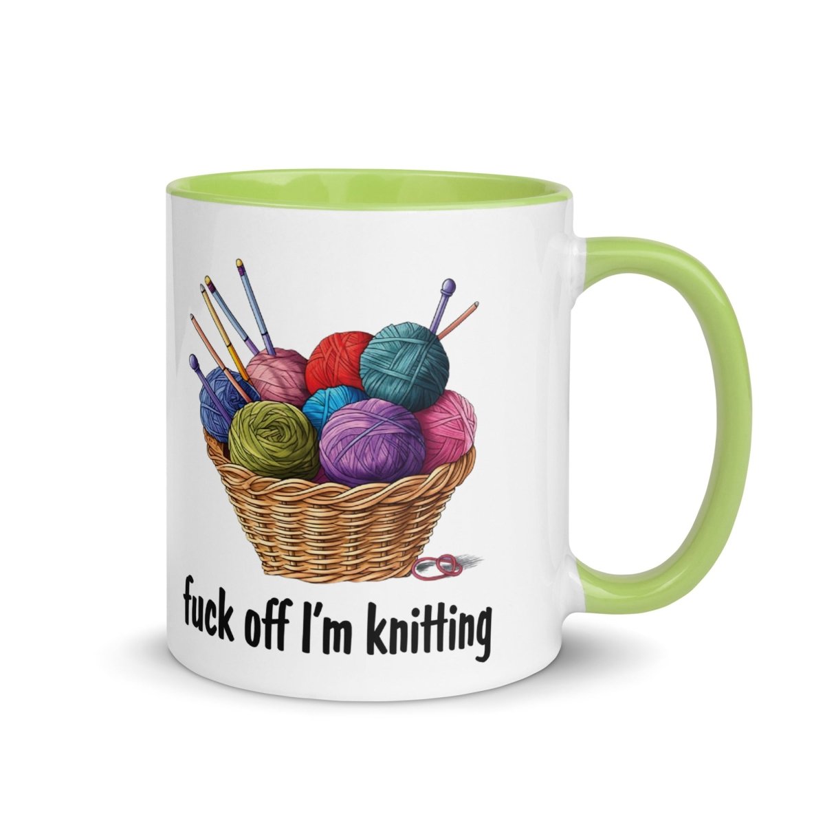 Humor Knitting Inner Color Mug - Max & Co Tees
