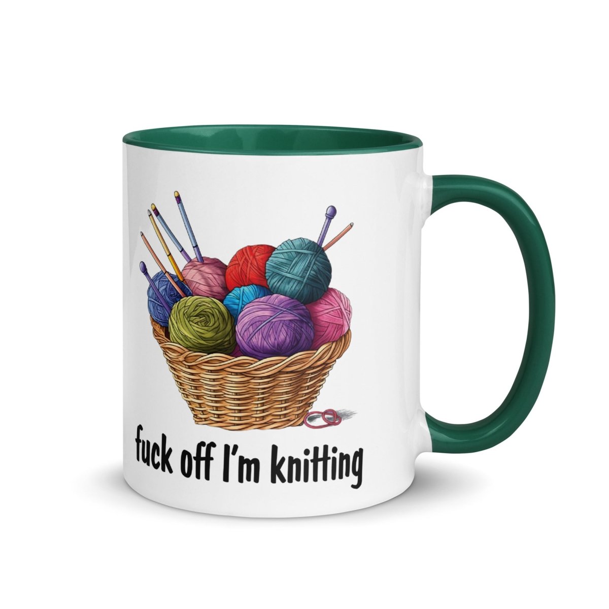 Humor Knitting Inner Color Mug - Max & Co Tees
