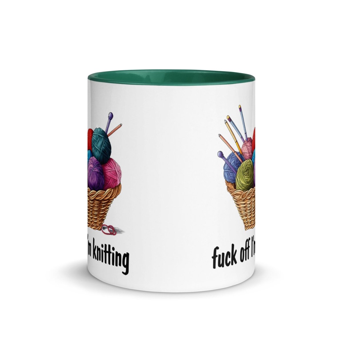 Humor Knitting Inner Color Mug - Max & Co Tees