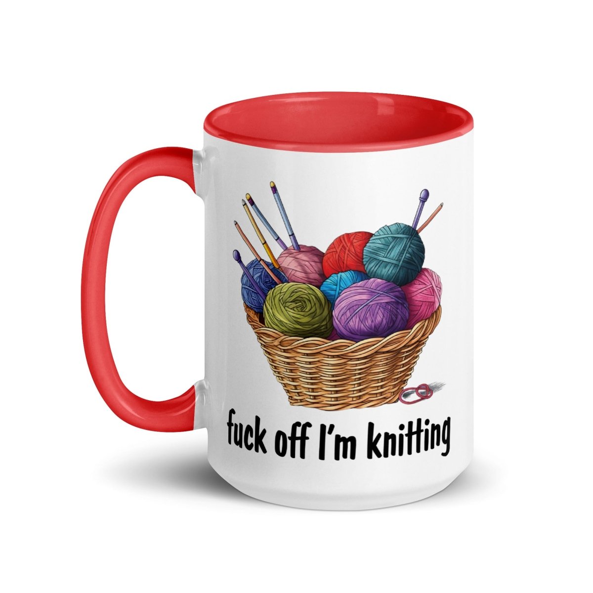 Humor Knitting Inner Color Mug - Max & Co Tees