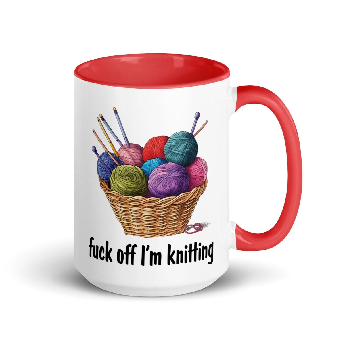 Humor Knitting Inner Color Mug - Max & Co Tees