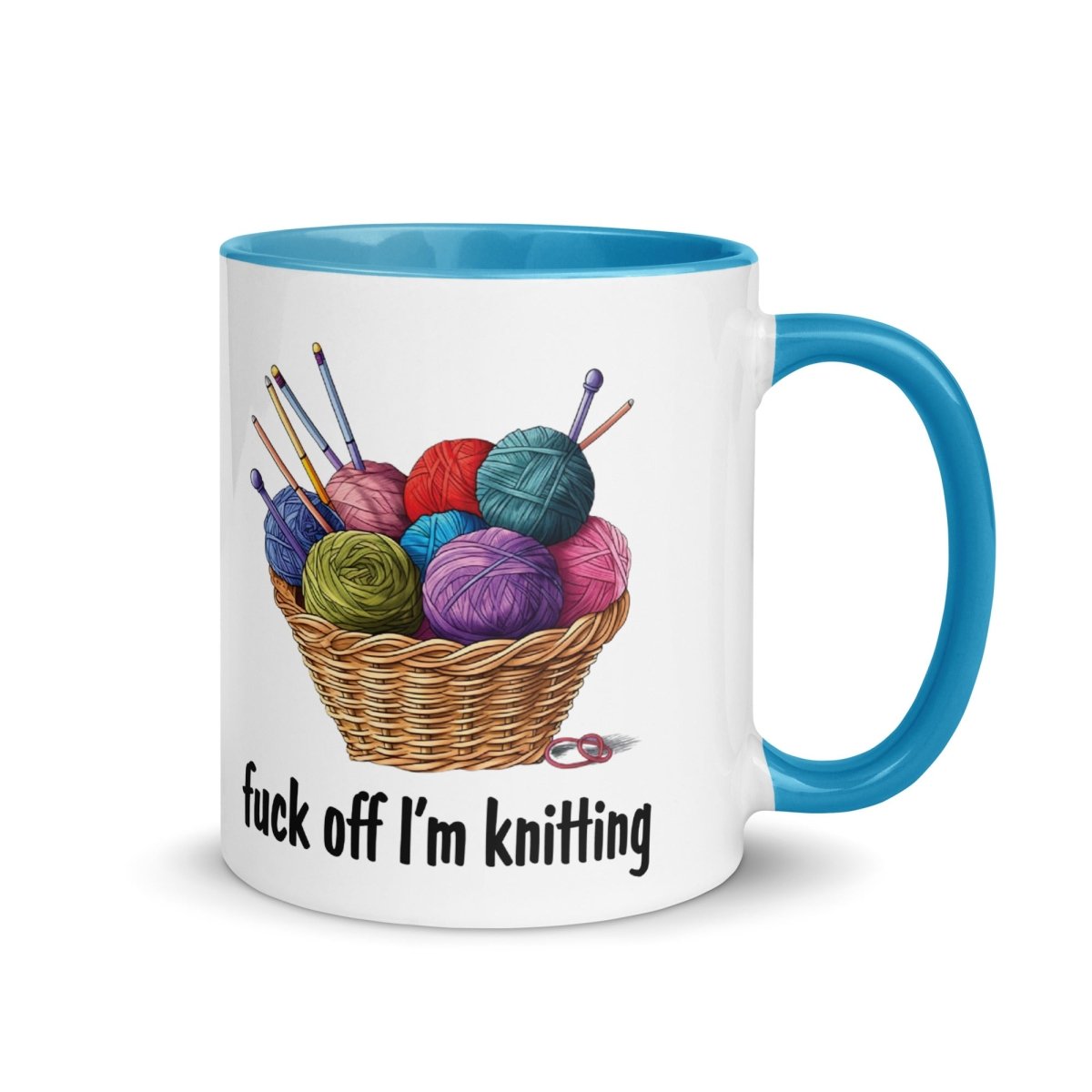 Humor Knitting Inner Color Mug - Max & Co Tees
