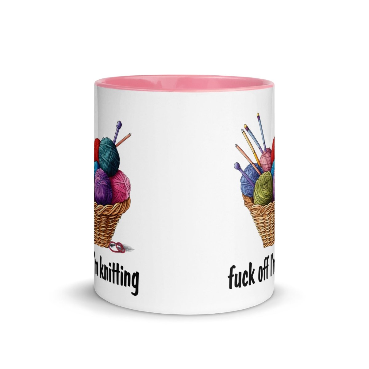 Humor Knitting Inner Color Mug - Max & Co Tees