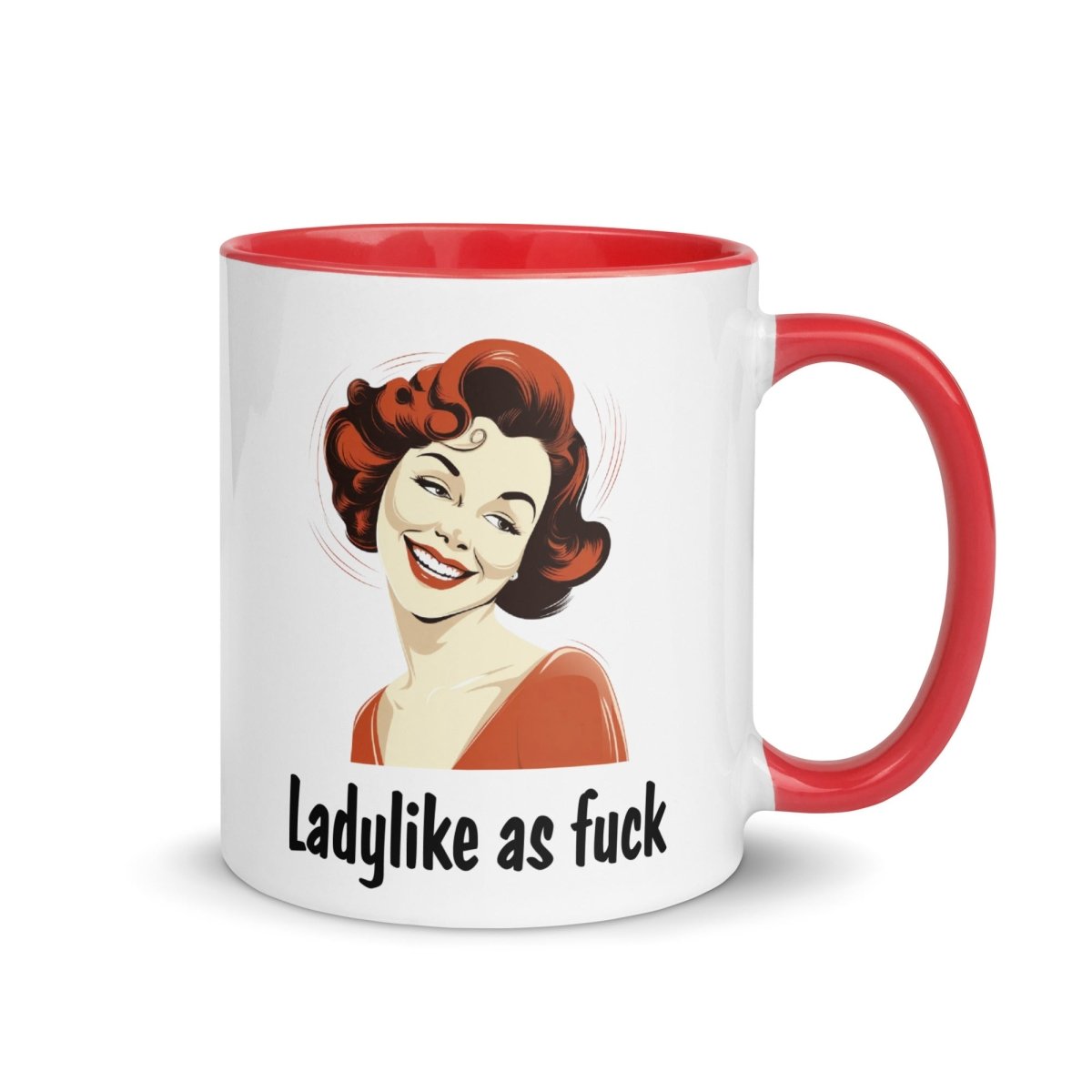 Humor Ladylike Inner Color Mug - Max & Co Tees