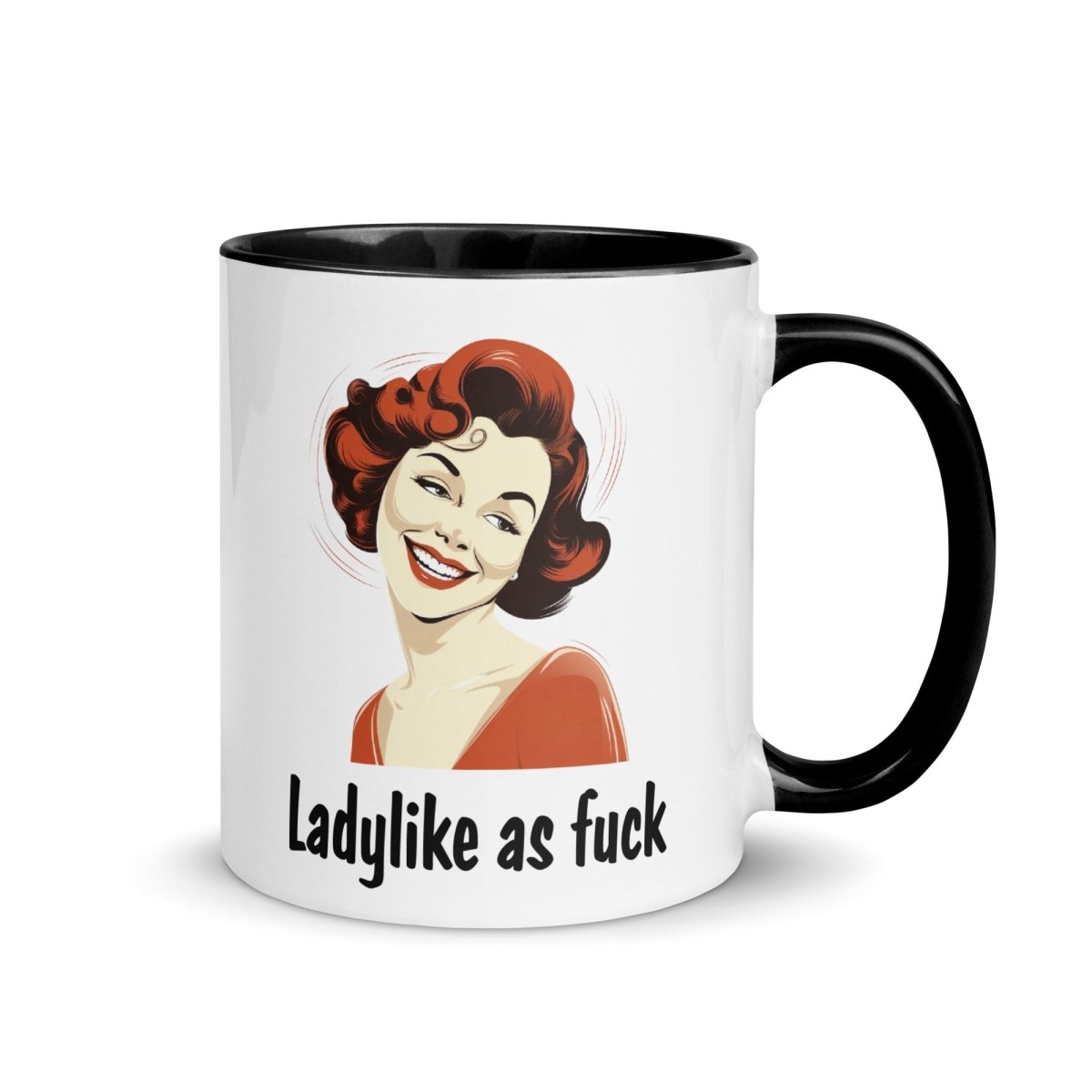Humor Ladylike Inner Color Mug - Max & Co Tees