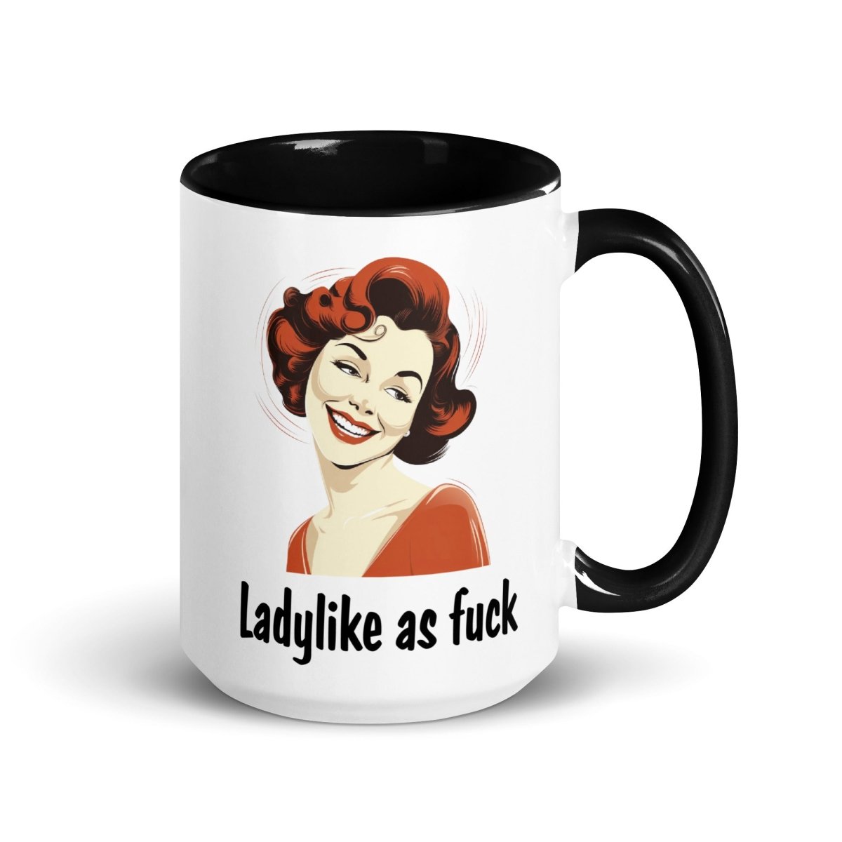 Humor Ladylike Inner Color Mug - Max & Co Tees