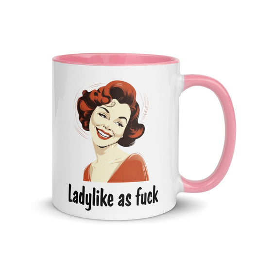 Humor Ladylike Inner Color Mug - Max & Co Tees