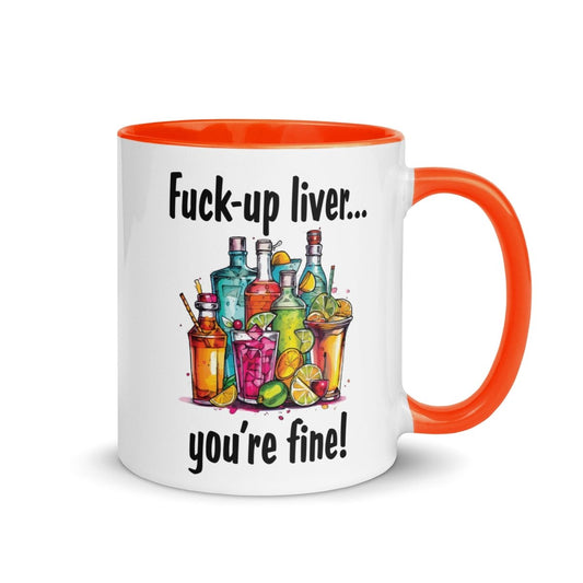 Humor Liver Inner Color Mug - Max & Co Tees