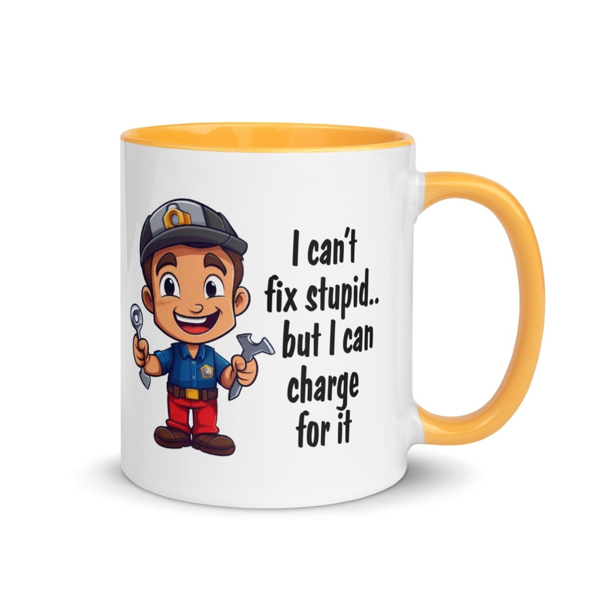 Humor Mechanic Charge Inner Color Mug - Max & Co Tees