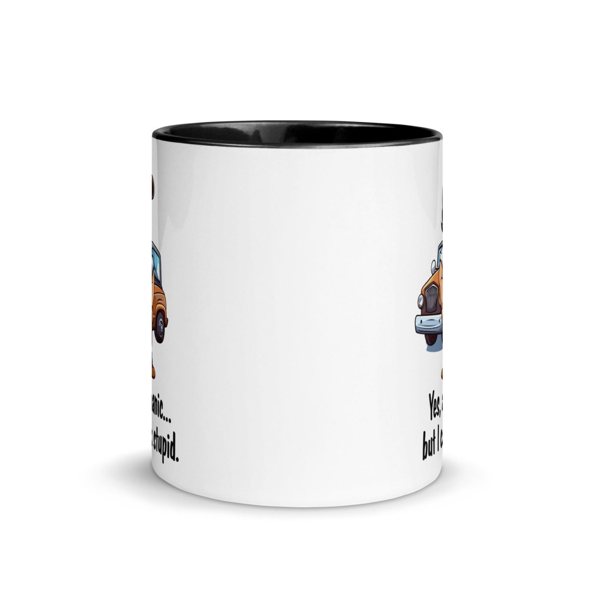 Humor Mechanic Stupid Inner Color Mug - Max & Co Tees