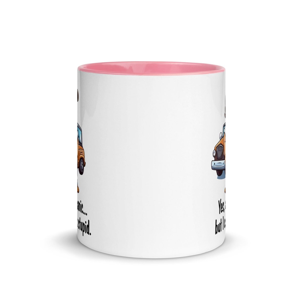 Humor Mechanic Stupid Inner Color Mug - Max & Co Tees