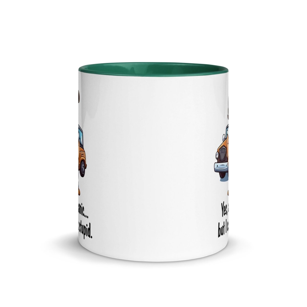 Humor Mechanic Stupid Inner Color Mug - Max & Co Tees