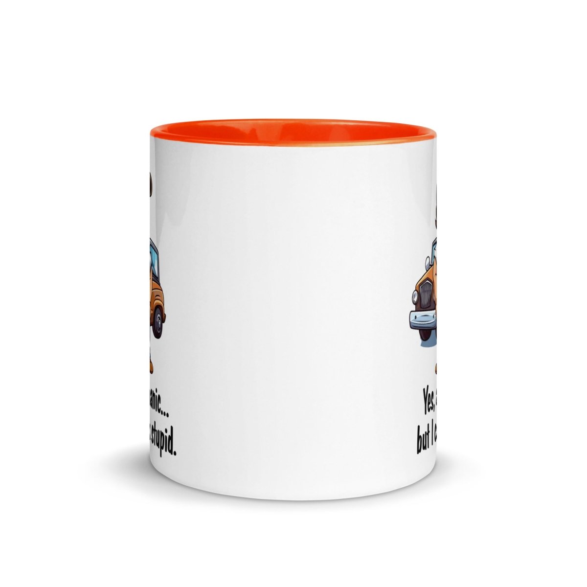 Humor Mechanic Stupid Inner Color Mug - Max & Co Tees