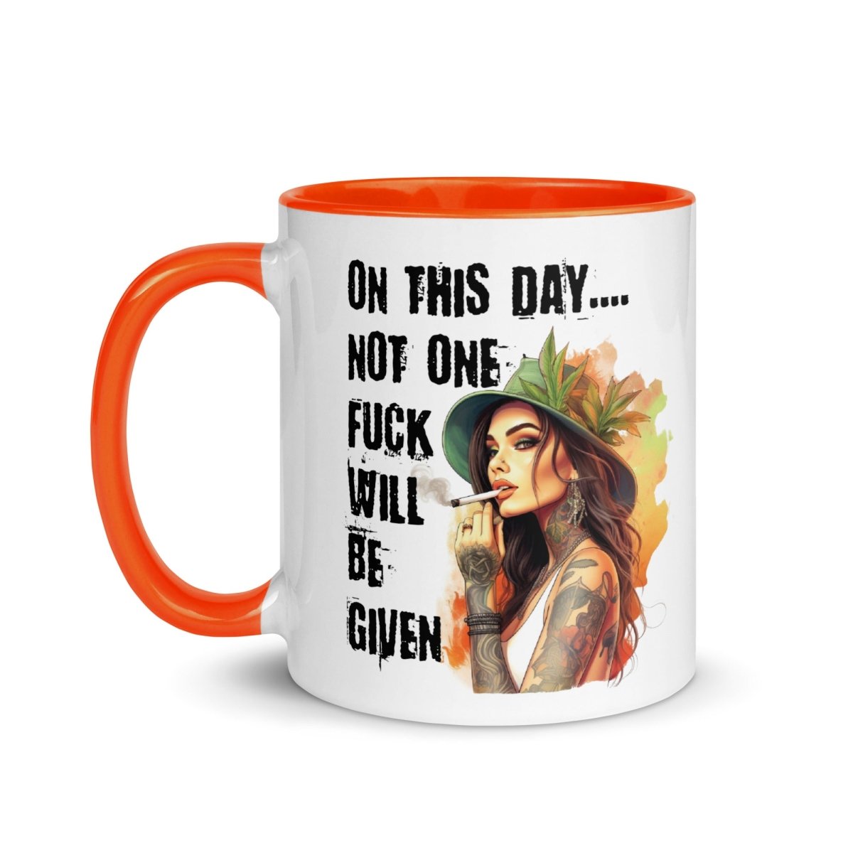 Humor Not One F Given Inner Color Mug - Max & Co Tees