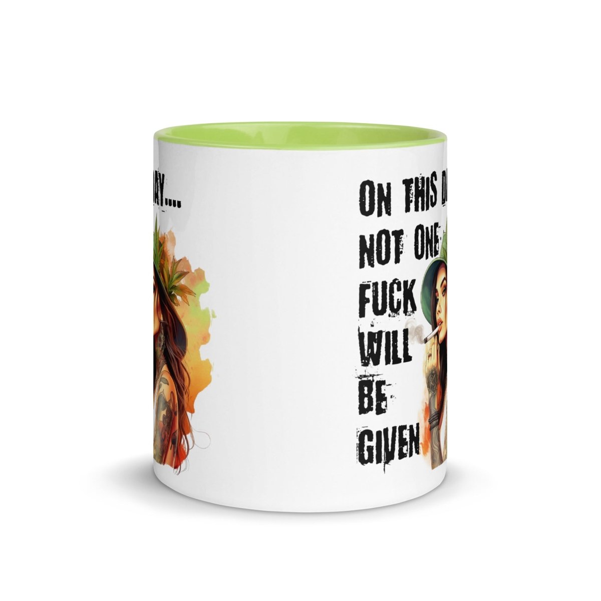 Humor Not One F Given Inner Color Mug - Max & Co Tees