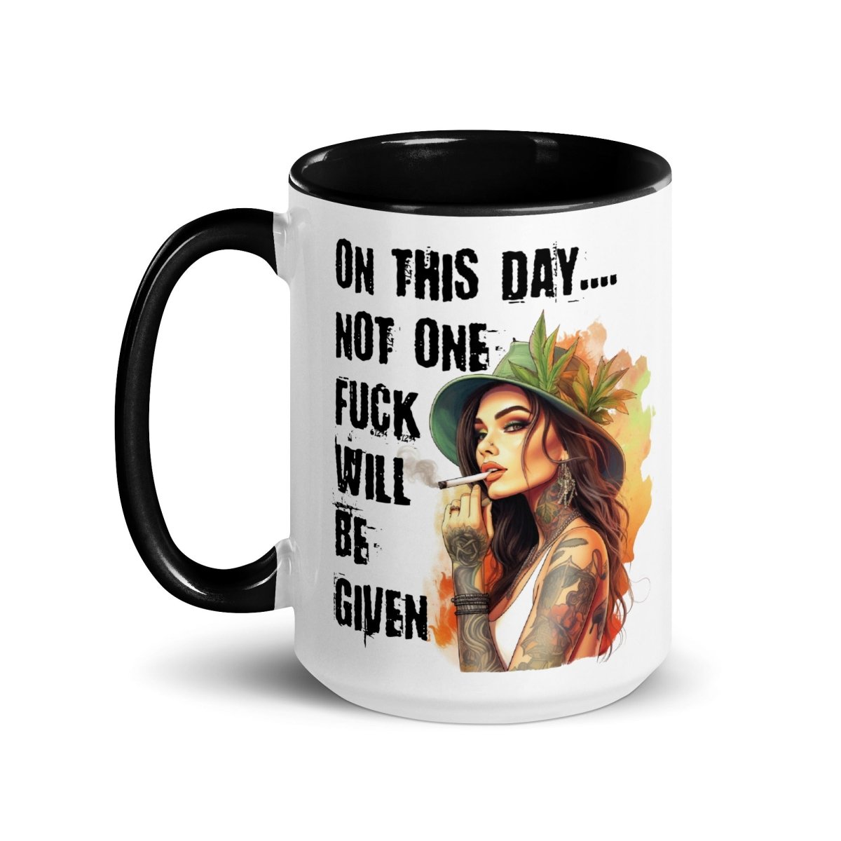 Humor Not One F Given Inner Color Mug - Max & Co Tees