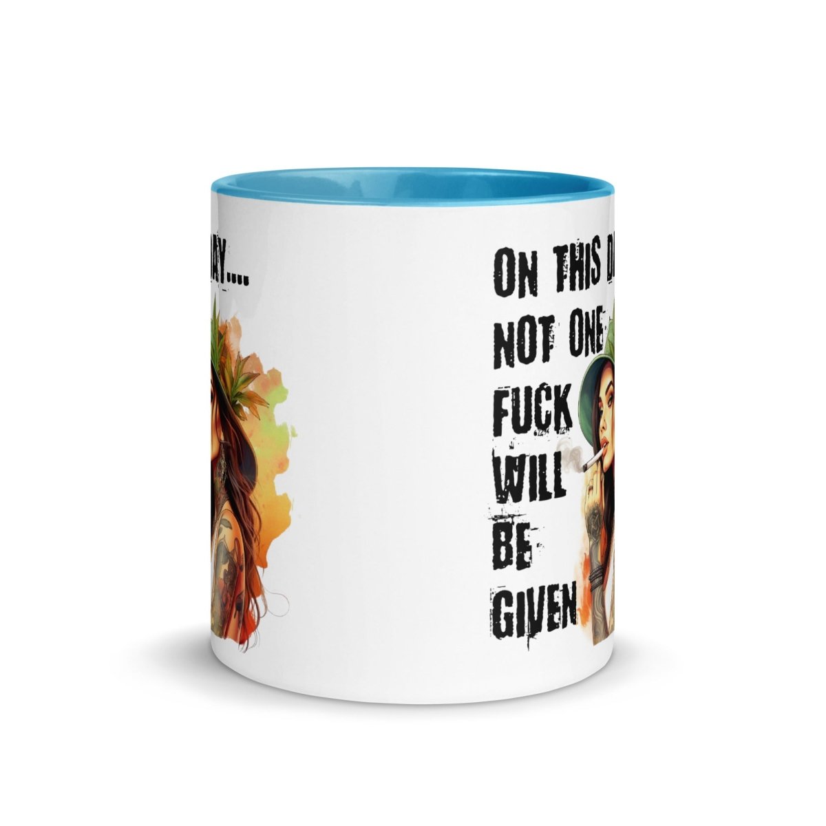 Humor Not One F Given Inner Color Mug - Max & Co Tees