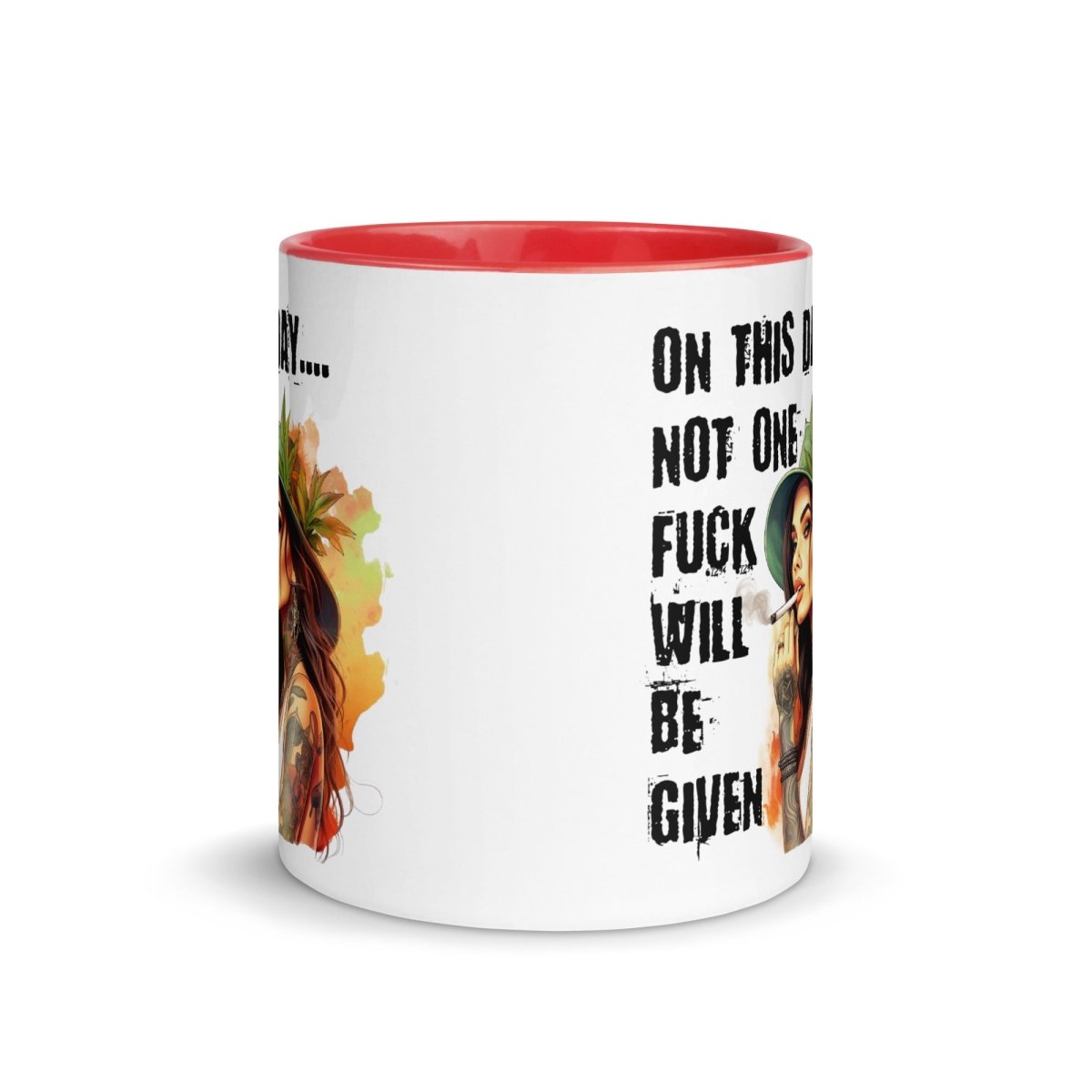 Humor Not One F Given Inner Color Mug - Max & Co Tees