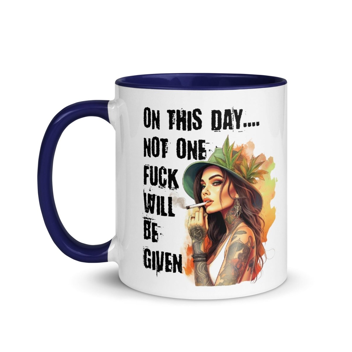 Humor Not One F Given Inner Color Mug - Max & Co Tees