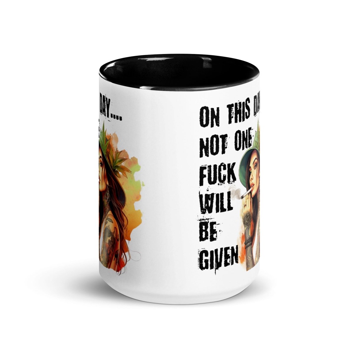 Humor Not One F Given Inner Color Mug - Max & Co Tees