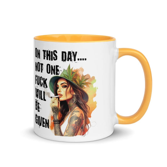 Humor Not One F Given Inner Color Mug - Max & Co Tees