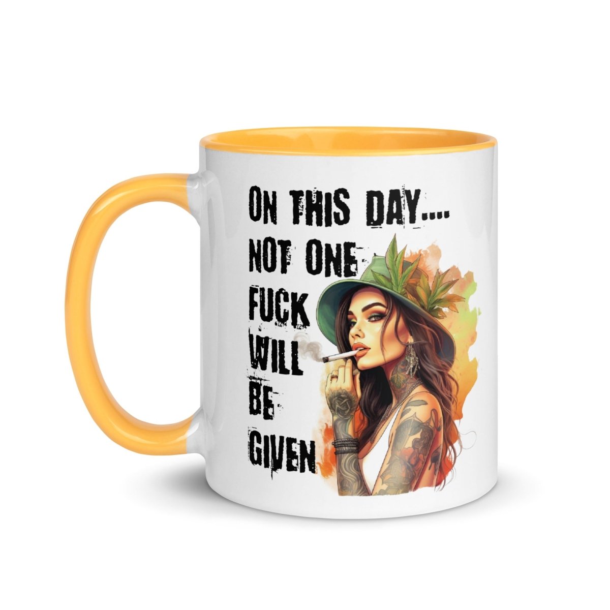 Humor Not One F Given Inner Color Mug - Max & Co Tees