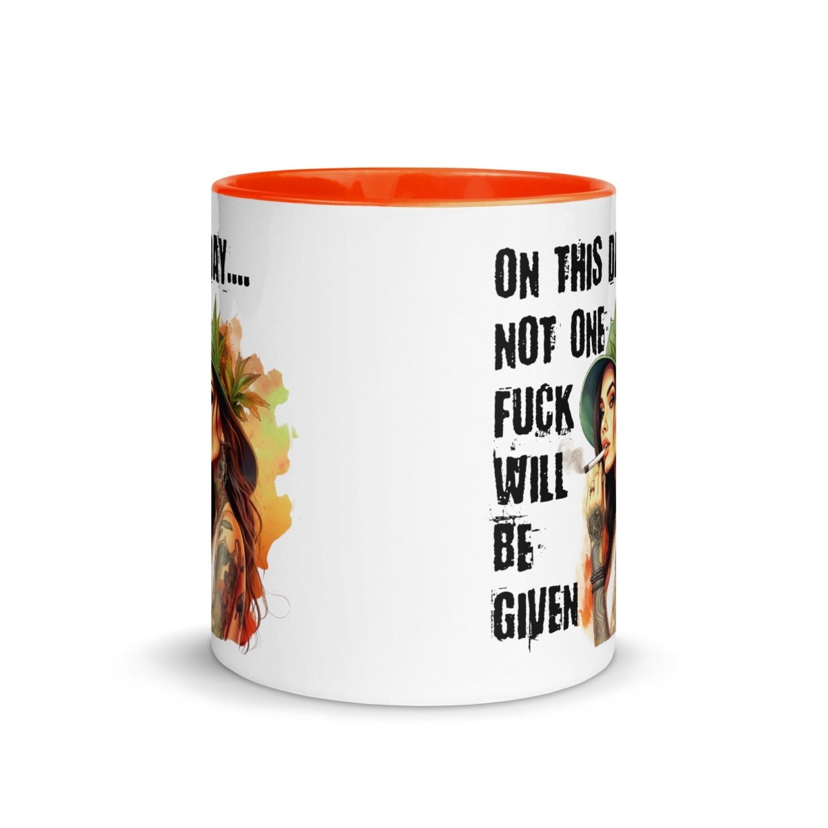 Humor Not One F Given Inner Color Mug - Max & Co Tees