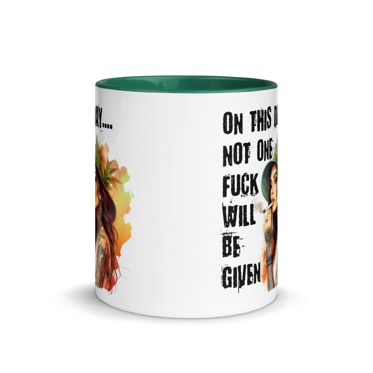 Humor Not One F Given Inner Color Mug - Max & Co Tees