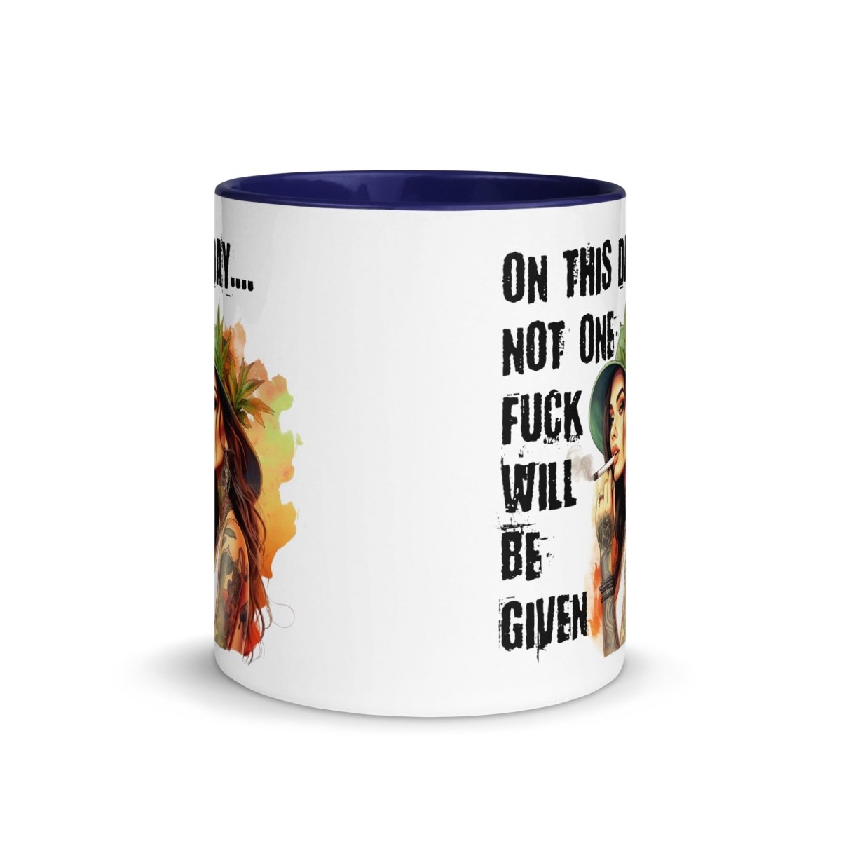 Humor Not One F Given Inner Color Mug - Max & Co Tees