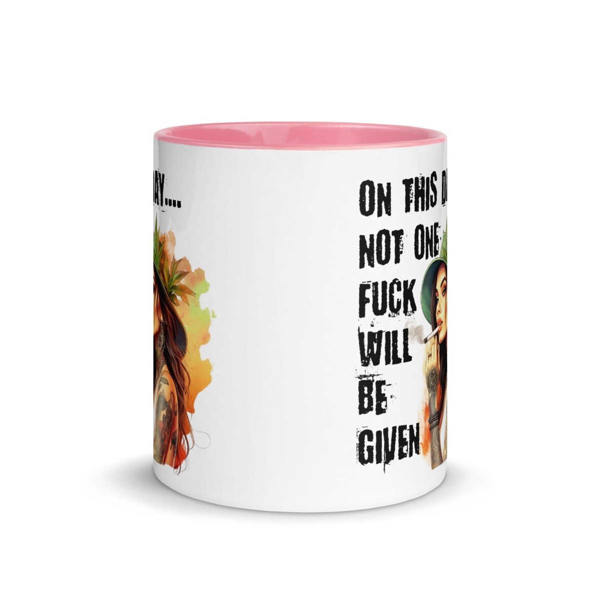 Humor Not One F Given Inner Color Mug - Max & Co Tees