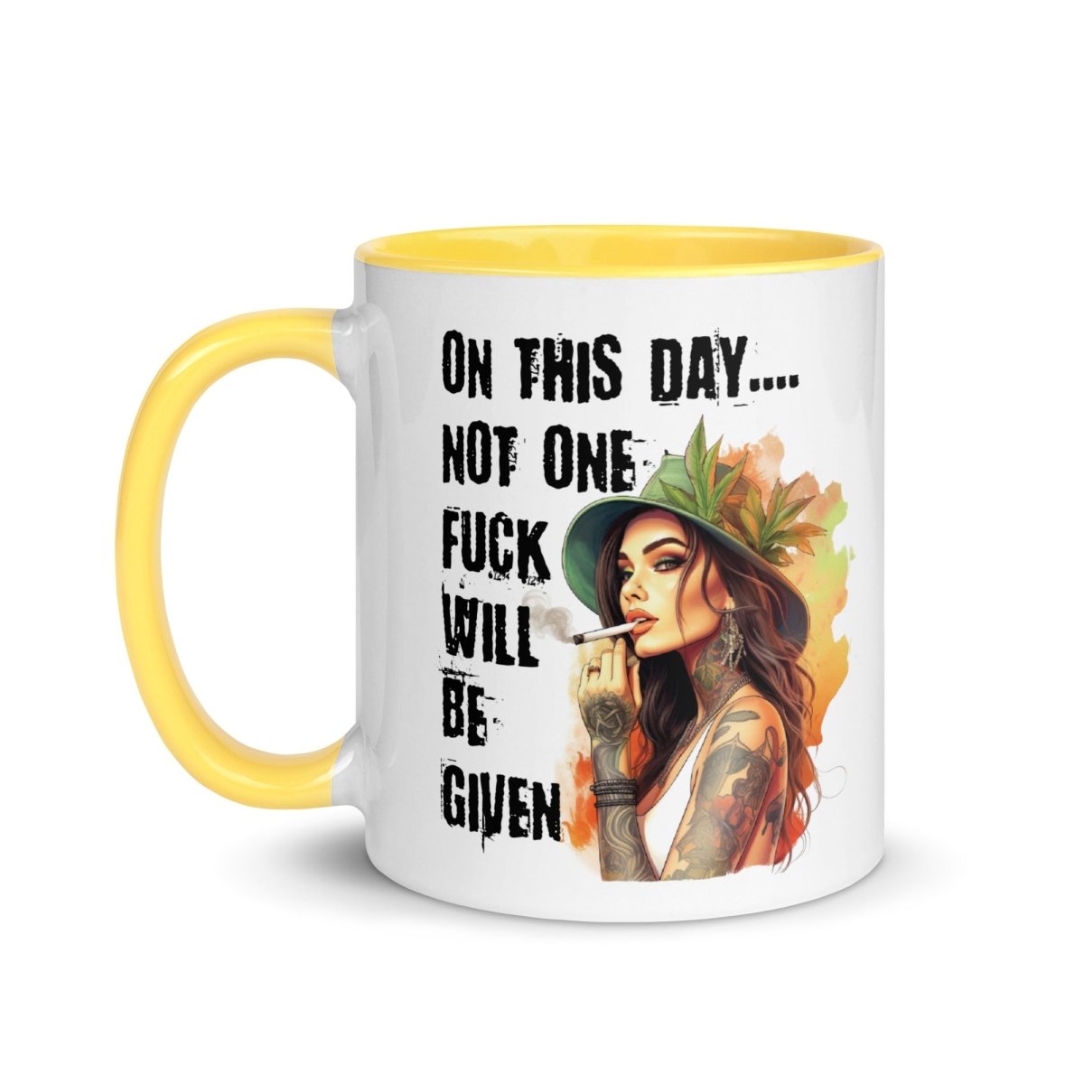 Humor Not One F Given Inner Color Mug - Max & Co Tees