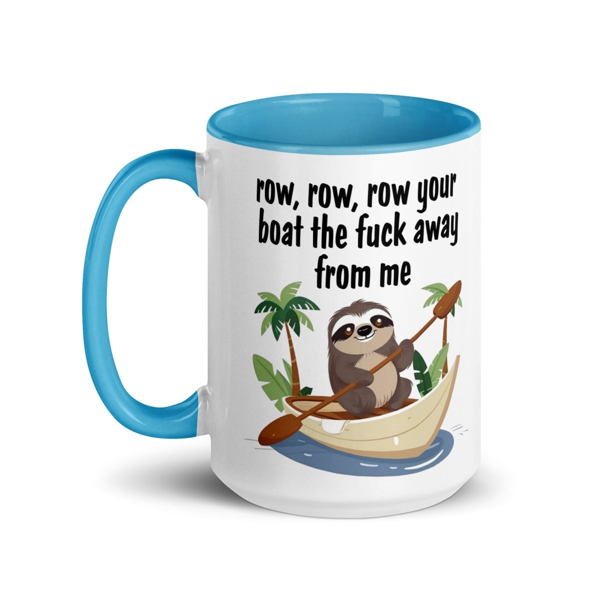 Humor Row The Boat Inner Color Mug - Max & Co Tees